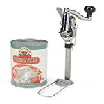 Nemco 56050-2 Compact Can Opener Under Clamp Gearless Drive 10-Can Capacity Stainless Aluminum