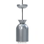 Nemco 6003 Heat Lamp, Ceiling Mount, Single Bulb, 7.5 in Diam, 120 V