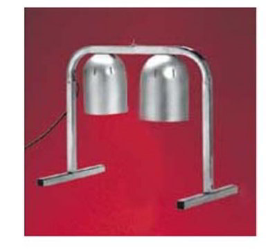 Nemco 6008-2 2 Bulb Portable Heat Lamp, Counter Unit, 500 Watts, 120V