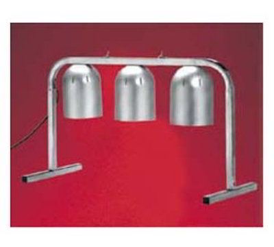 Nemco 6008-3 3-Bulb Portable Counter Unit Heat Lamp, 750 Watts, 120 V