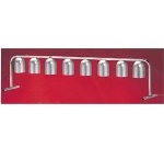 Nemco 6008-8 8-Bulb Portable Counter Unit Heat Lamp, 2000 Watts, 120 V