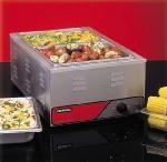 Nemco 6055A-CW Countertop Cooker/Warmer, S/S Well, Wet or Dry, 120 Volt/1500 Watts