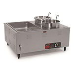 Nemco 6060A Mini Steamtable w/ Front Drain Valves & Extra Steep Wells, 14x27x24-in, 120/1 V
