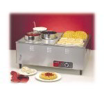 Nemco 6062A Mini Steamtable w/ Front Drain Valves & Extra Steep Wells, 14x30x24-in, 120/1 V