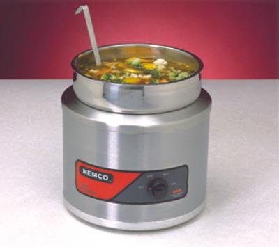 Nemco 6103A Countertop Round Cooker/Warmer, 11 Qt, Heavy Duty, 120 Volt