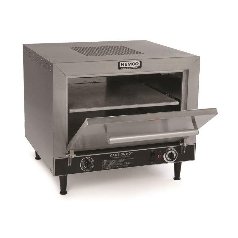 Nemco 6205 240 2-Deck Countertop Pizza Oven, NSF, 240 V