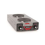 Nemco 6310-3-240 Hot Plate, Vertical Double Burners, Brushed S/S, 208/240 Volt