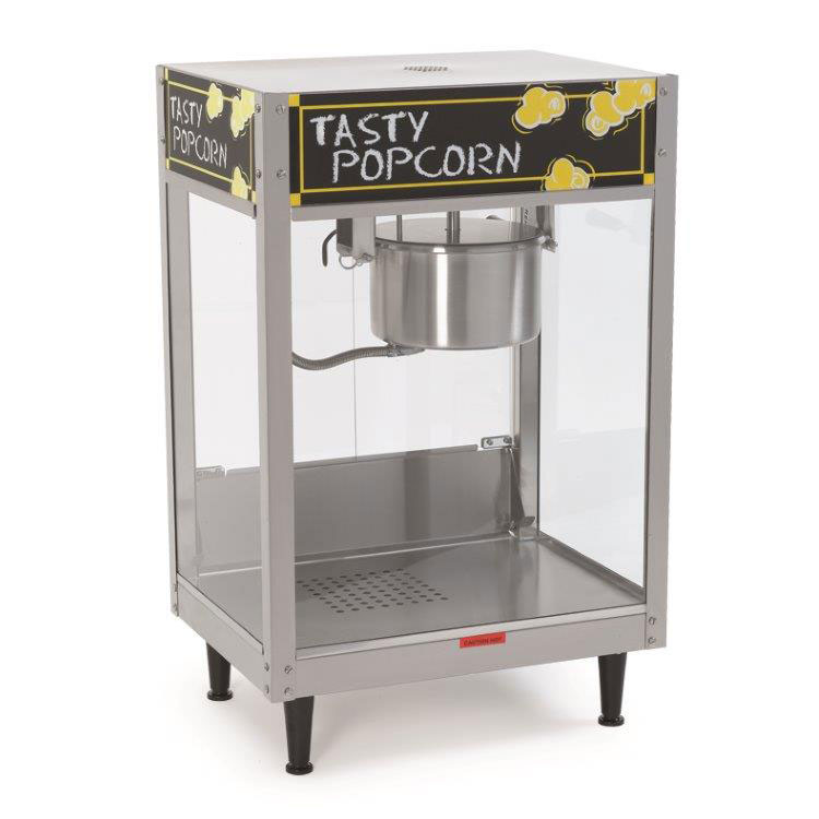 Nemco 6445 14-oz Popcorn Popper, Heated Deck, 120 V