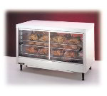 Nemco 6462 Heated Display Case - (3) Shelf, Sliding Doors, 25.63x40x20.25