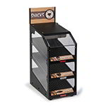 Nemco 6655 Holding Bin Merchandiser - 3-Tier, Heated, Adjustable Temp, 120v