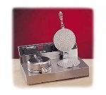 Nemco 7030-2240 Double Cone Baker, 7-in Lock Down Grid, Stainless, 240 V