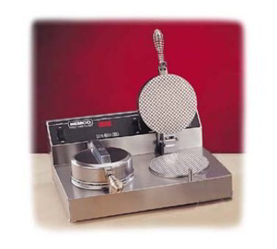 Nemco 7030-2 Double Cone Baker, 7-in Lock Down Grid, Stainless, 120 V