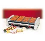 Nemco 8036-220 Roll-A-Grill Hot Dog Grill, Chrome Rollers, 36 Dogs, 220 V