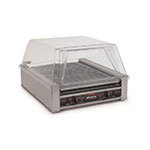 Nemco 8045N Narrow Hot Dog Grill w/ Chrome Rollers & 45-Hot Dog Capacity, 120/1 V