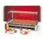 Roll-A-Grill Wide Hot Dog Grill, Silverstone Rollers, 45 Dogs, 220V