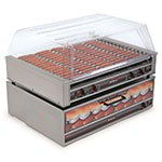 Nemco 8075 Hot Dog Grill w/ Chrome Rollers & 75-Hot Dog Capacity, 120/1 V
