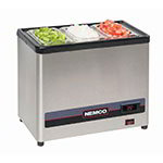 Nemco 9020-2 120V Condiment Chiller Station - (2)1/6 Size Pans, Stainless 120v