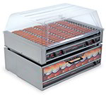 Nemco 8075-220 Hot Dog Grill w/ 16-Rollers & 1500-Hot Dogs Per Hour Capacity, 220/1V, 13.1-amps