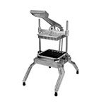 Nemco 55650-CS Angled Chicken Slicer w/ .38-in Slices & Interlocked Replaceable Scalloped Blades
