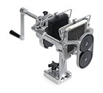 Nemco 55100E 2-Way Vegetable Cutter w/ 3.5-in Round Capacity & .25x.25x.25-in, Stainless