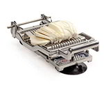 Nemco 55300A-516D Table Top Mozzarella Slicer w/ .31-in Cutting Arm & Stainless Wires, Cast Aluminum