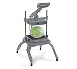 Nemco 55650-6 Angled Lettuce Cutter w/ .75x.75-in Square & Scalloped Interlocked Blades, Aluminum