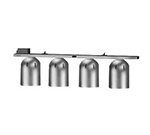 Nemco 6006-4 Chain Hung Heat Lamp w/ Single Row Suspension Bar & 4-Bulbs, 120/1 V