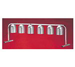 Nemco 6008-6 Portable Counter Heat Lamp w/ 6-Bulbs & 1500-Watts, 120/1 V