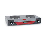Nemco 6310-2 Hot Plate w/ 2-Horizontal Burners & 6-Postion Temp Control, 5.13x24.13-in, 120V