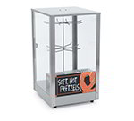 Nemco 6403 Revolving Pretzel Merchandiser w/ Illuminated Interior & 27.25x15.13x18.13-in, 120V
