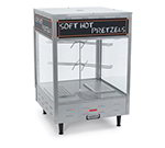 Nemco 6453 Revolving Pretzel Merchandiser - Thermostat Control, Illuminated, 33.88x22.25
