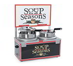 Nemco 6510-D7P Soup Warmer w/ Double 7-qt Well & Single Thermostat, 1200-Watt, 120/1 V