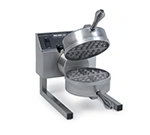 Nemco 7020-S240 Single Waffle Baker w/ Digital Programmable Control, Fixed Grid, 4.1-amps, 240/1V