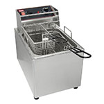 Grindmaster - Cecilware EL15 Countertop Electric Fryer - (1) 15-lb Vat, 120v/1ph