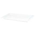Cambro 1218CP148 Camwear Food Storage Cover, 12 x 18 in, White, NSF