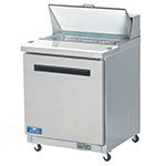 Arctic Air AST28R 29-in Sandwich Salad Prep Table w/ 1-Door & 8-Pan Capacity, 6.5-cu ft