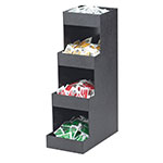Cal-Mil 1261 3-Tier Coffee Amenity Unit, 6.5 x 12 x 20.5-in