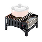 Cal-Mil 1363-13 Bridge Style Cook-N-Serve Butane Frame w/ Grate, 13 x 14 x 7-in H
