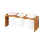 Cal-Mil 1425-3-60 Bamboo Cylinder & Crock Display w/ 3-Holes