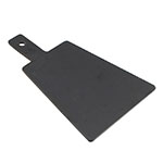 Cal-Mil 1535-12-13 12-in Flat Bread Serving Display Board, Black