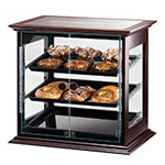 Cal-Mil 284-S-52 Self-Serve Frame Display Case w/ (3) 13 x 18-in Black Trays, Wood