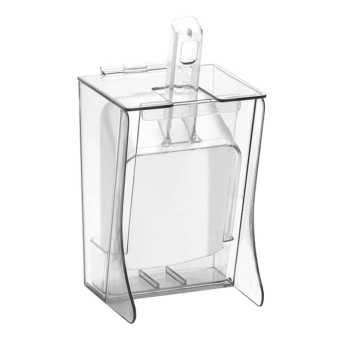 Cal-Mil 355 Freestanding Scoop Holder w/ 32-oz Scoop & Drip Tray