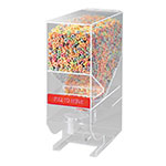 Cal-Mil 642 Portion Control Bulk Cereal Dispenser w/ 900-cu in Capacity, Clear