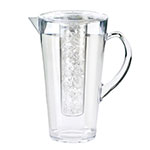Cal-Mil 682-ICE 2 Liter Polycarbonate Pitcher, With Ice Chamber