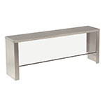 Supreme Metal TSS-5 Triumph Single Serve Countertop Shelf Breath Guard, 77.75 x 10-in
