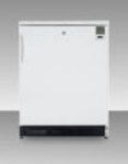 Summit Refrigeration CT66LBIMED Built In Undercounter Refrigerator/Freezer, White, 5.3-cu ft