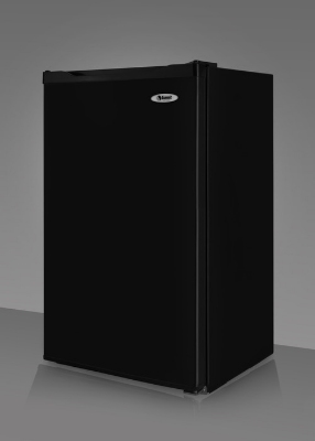 Summit Refrigeration FF430BL Automatic Defrost Refrigerator-Freezer, 19.63 in Wide, Black