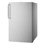 Summit Refrigeration FF511LCSSADA Built In Refrigerator w/ Lock & Pro Handle, Stainless, 4.5-cu ft