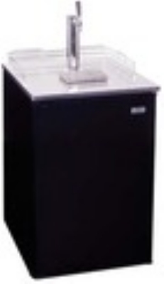 Summit Refrigeration SBC500BSSTBST Beer Dispenser w/ CO2 Tank & Tap, Handle, 1-Keg, Black/Stainless