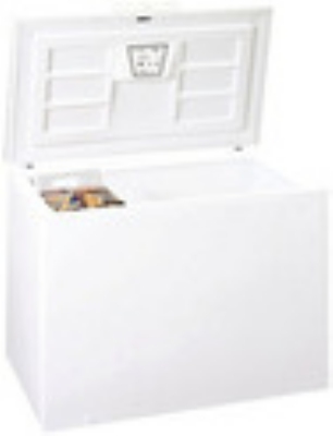 Summit Refrigeration SCFF150 Chest Freezer, White, Forced Air Cool, Front Lock, Frost-Free Defrost, 15.0, NSF